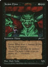 Juzam Djinn (Oversized) [Oversize Cards] | Shuffle n Cut Hobbies & Games