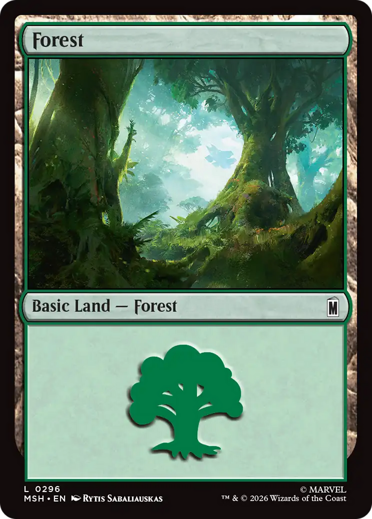 Forest (0296) [Marvel Super Heroes] | Shuffle n Cut Hobbies & Games