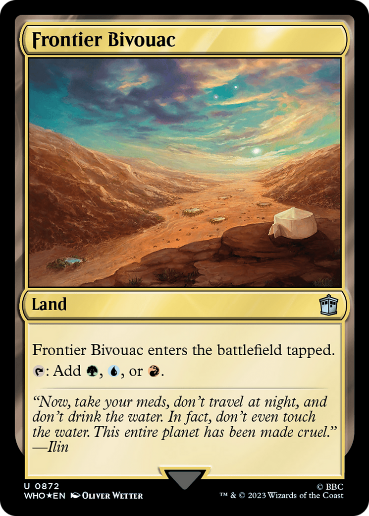 Frontier Bivouac (Surge Foil) [Doctor Who] | Shuffle n Cut Hobbies & Games