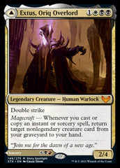 Extus, Oriq Overlord // Awaken the Blood Avatar [Strixhaven: School of Mages] | Shuffle n Cut Hobbies & Games
