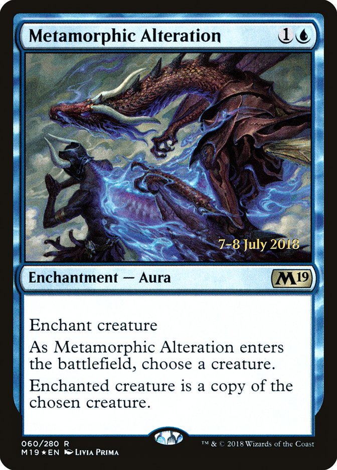 Metamorphic Alteration [Core Set 2019 Prerelease Promos] | Shuffle n Cut Hobbies & Games