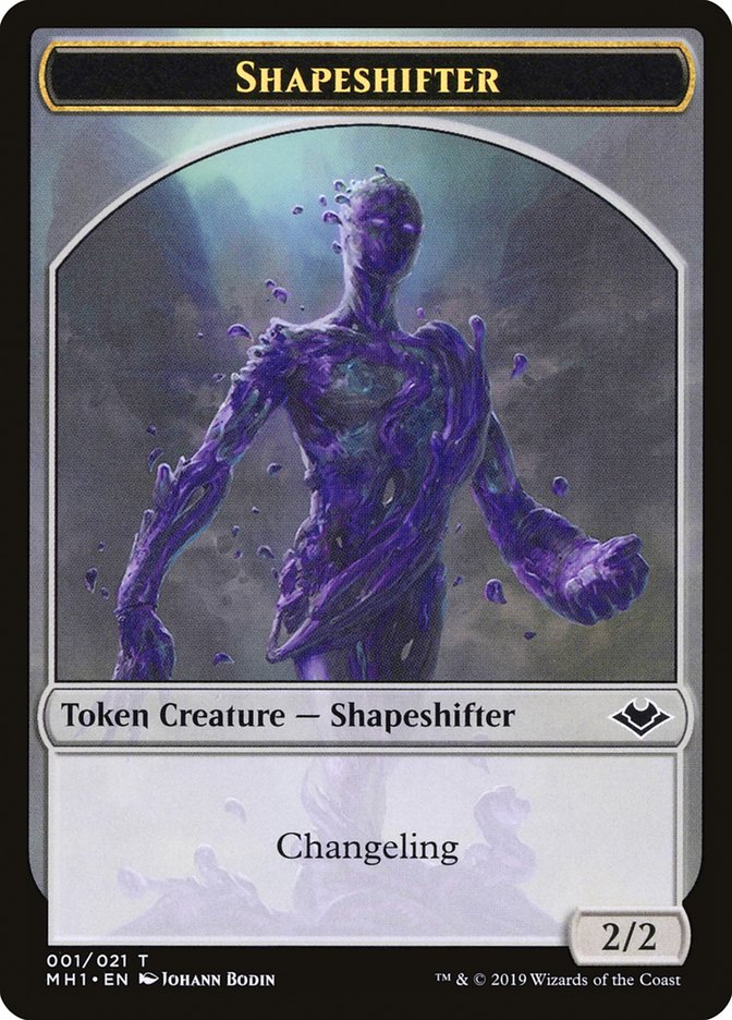 Shapeshifter Token [Modern Horizons Tokens] | Shuffle n Cut Hobbies & Games