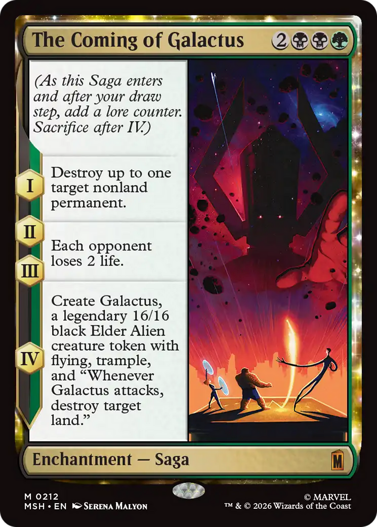 The Coming of Galactus [Marvel Super Heroes] | Shuffle n Cut Hobbies & Games