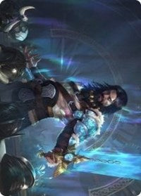 Halvar, God of Battle Art Card [Kaldheim Art Series] | Shuffle n Cut Hobbies & Games