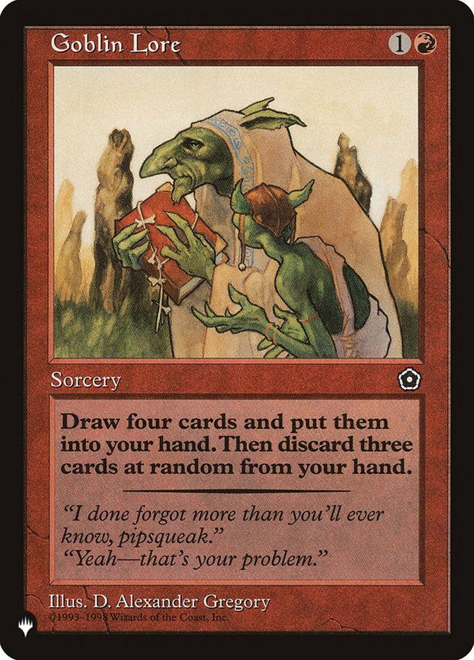 Goblin Lore [The List] | Shuffle n Cut Hobbies & Games