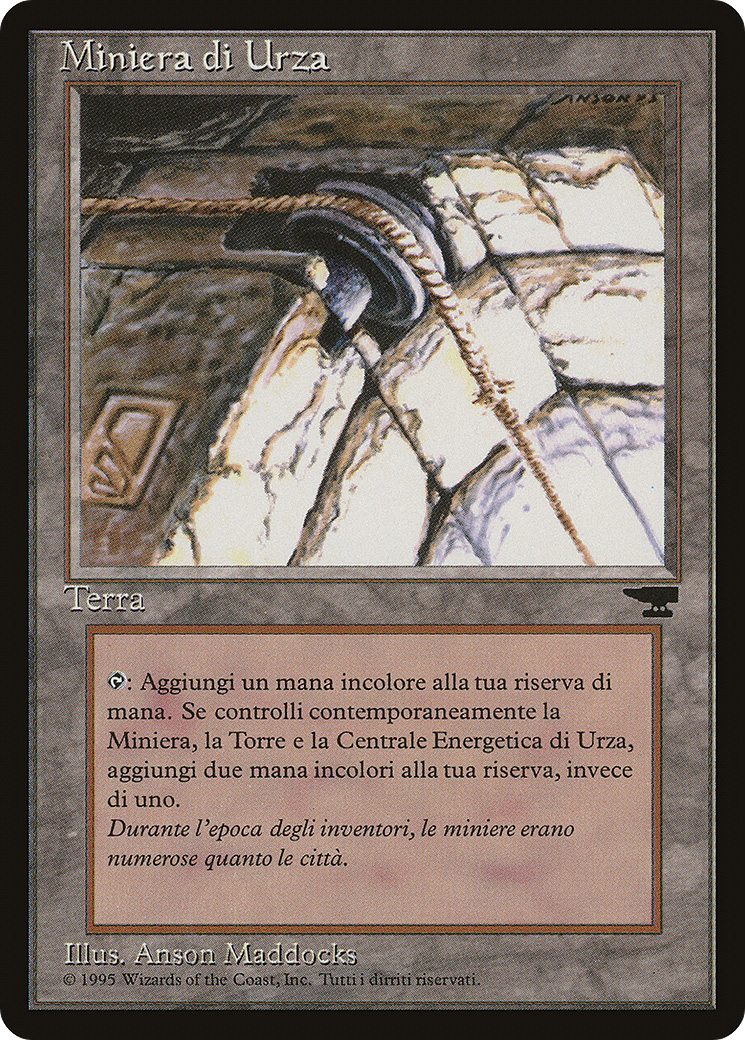 Urza's Mine (Tower) (Italian) - "Miniera di Urza" [Renaissance] | Shuffle n Cut Hobbies & Games