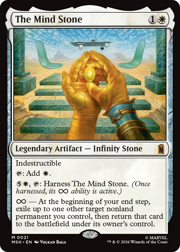 The Mind Stone [Marvel Super Heroes] | Shuffle n Cut Hobbies & Games