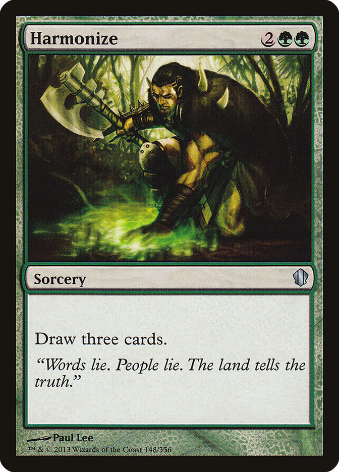 Harmonize [Commander 2013] | Shuffle n Cut Hobbies & Games