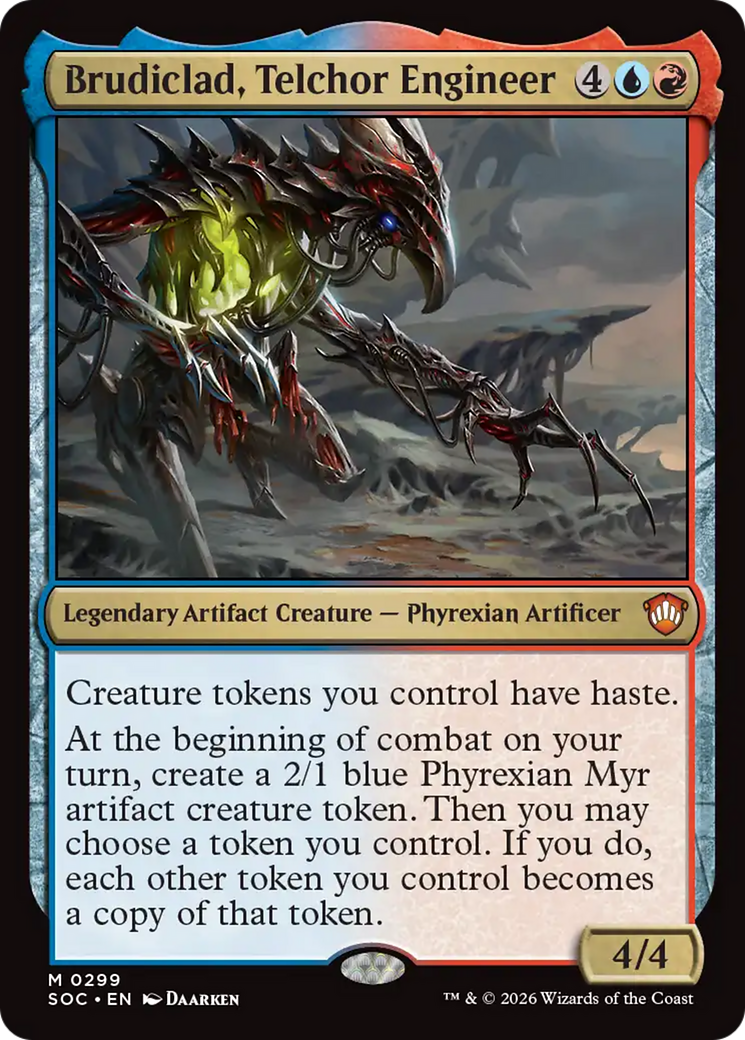 Brudiclad, Telchor Engineer [Secrets of Strixhaven Commander] | Shuffle n Cut Hobbies & Games