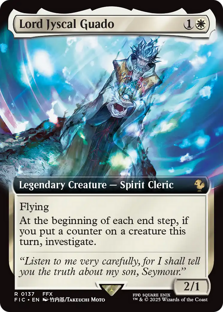 Lord Jyscal Guado (Extended Art) [FINAL FANTASY Commander] | Shuffle n Cut Hobbies & Games
