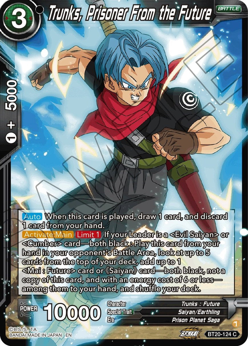 Trunks, Prisoner From the Future (BT20-124) [Power Absorbed] | Shuffle n Cut Hobbies & Games