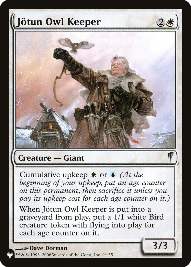 Jotun Owl Keeper [The List] | Shuffle n Cut Hobbies & Games