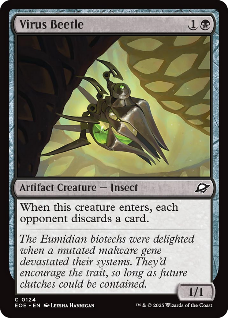 Virus Beetle [Edge of Eternities] | Shuffle n Cut Hobbies & Games