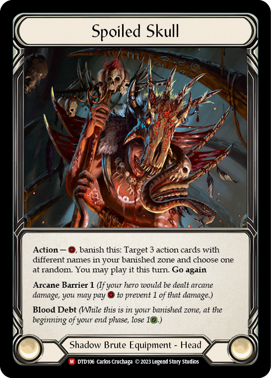 Spoiled Skull [DTD106] (Dusk Till Dawn) | Shuffle n Cut Hobbies & Games
