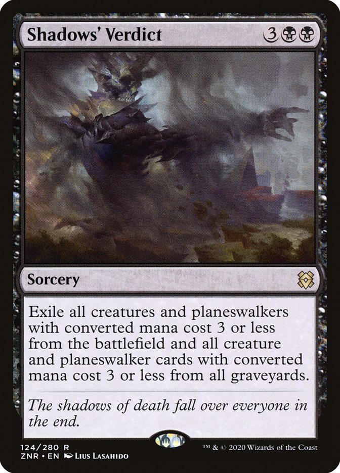 Shadows' Verdict [Zendikar Rising] | Shuffle n Cut Hobbies & Games