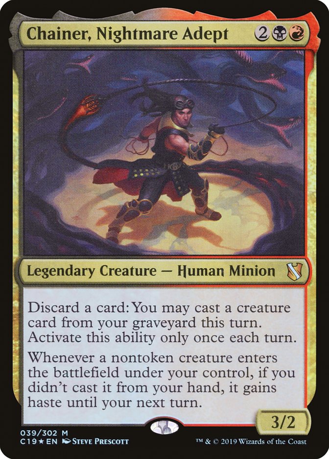 Chainer, Nightmare Adept [Commander 2019] | Shuffle n Cut Hobbies & Games