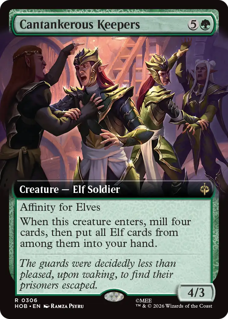 Cantankerous Keepers (Extended Art) [The Hobbit] | Shuffle n Cut Hobbies & Games