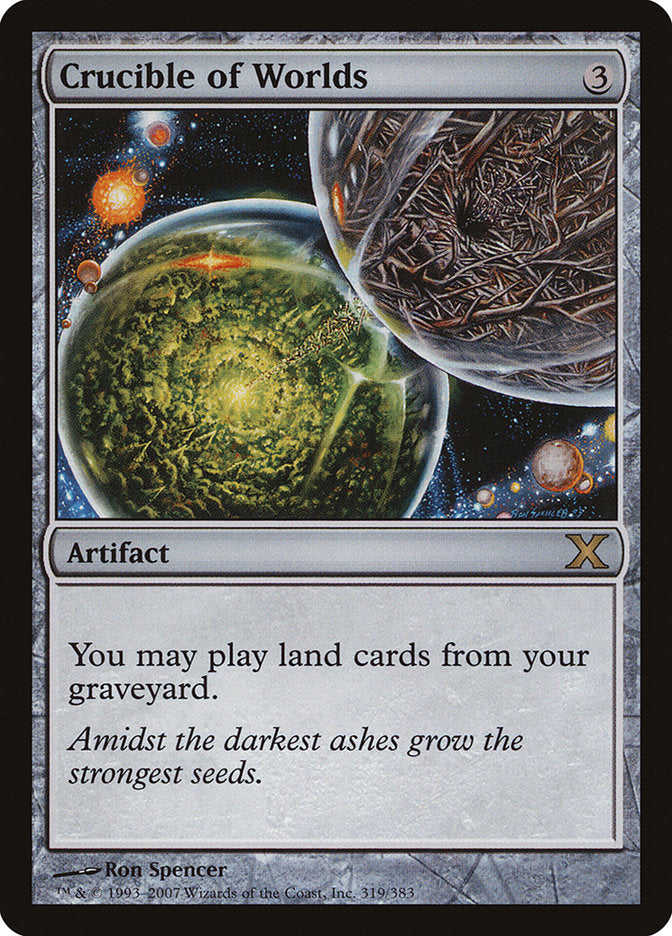Crucible of Worlds [Tenth Edition] | Shuffle n Cut Hobbies & Games