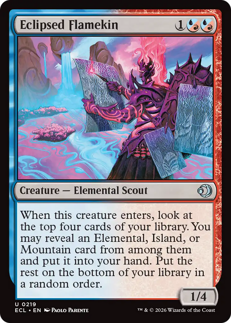 Eclipsed Flamekin [Lorwyn Eclipsed] | Shuffle n Cut Hobbies & Games