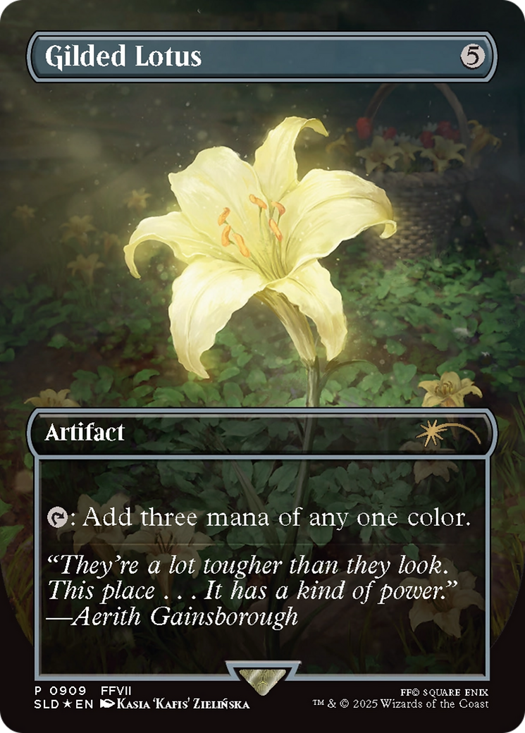 Gilded Lotus (Rainbow Foil) (909) [Secret Lair Drop Series] | Shuffle n Cut Hobbies & Games