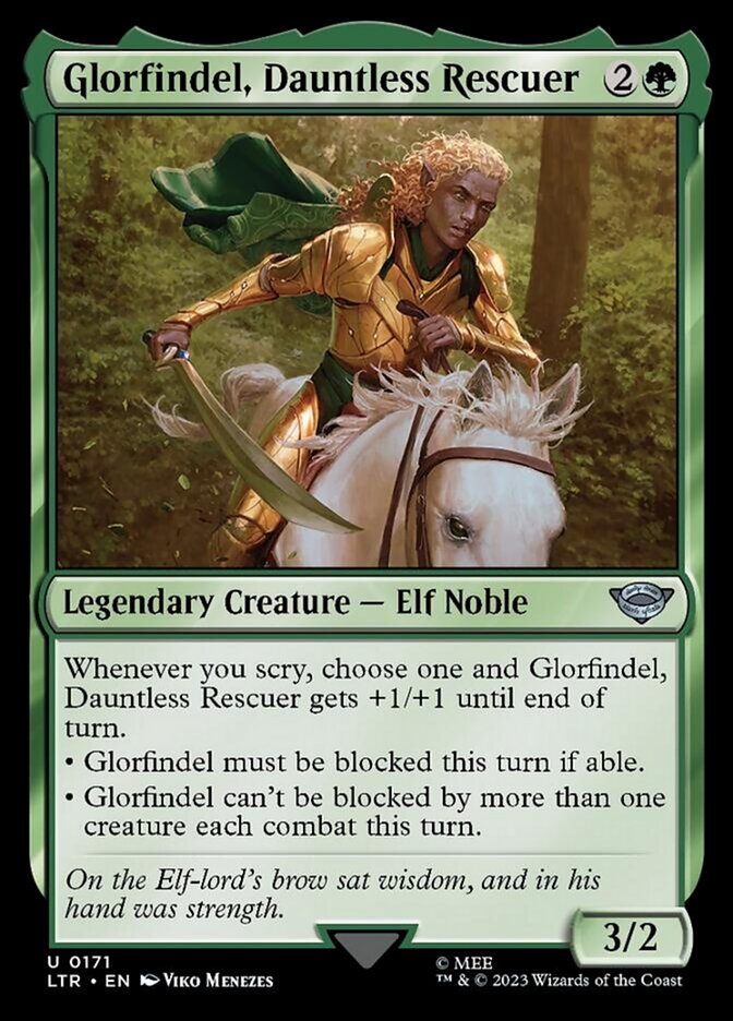 Glorfindel, Dauntless Rescuer [The Lord of the Rings: Tales of Middle-Earth] | Shuffle n Cut Hobbies & Games
