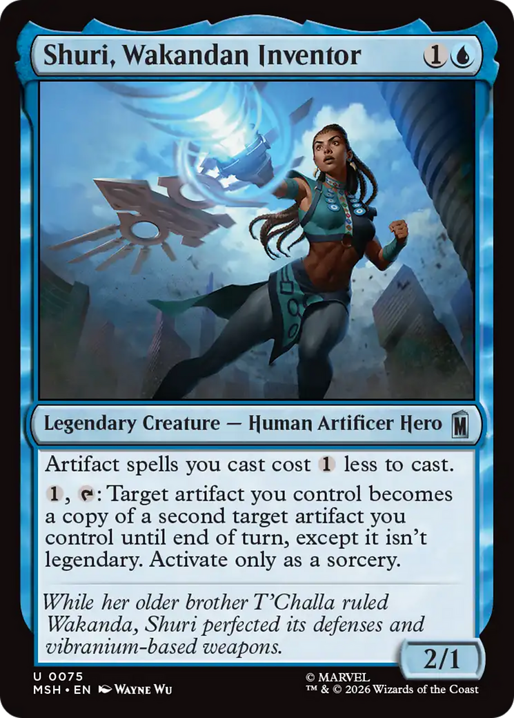 Shuri, Wakandan Inventor [Marvel Super Heroes] | Shuffle n Cut Hobbies & Games