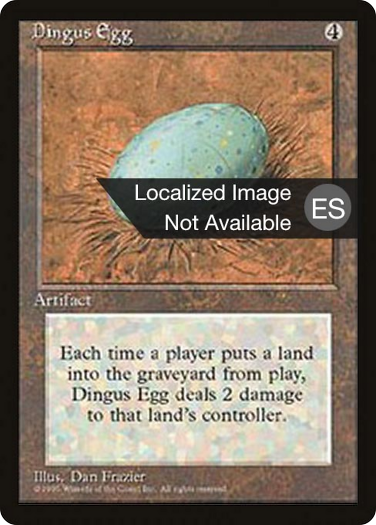 Dingus Egg [Fourth Edition Foreign Black Border] | Shuffle n Cut Hobbies & Games
