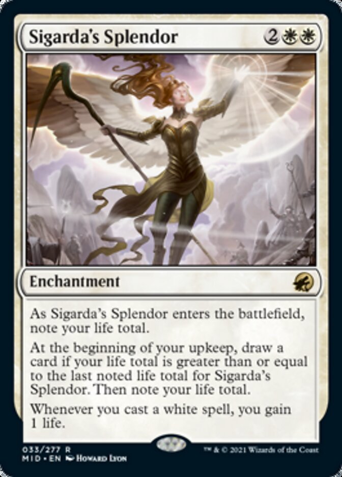 Sigarda's Splendor [Innistrad: Midnight Hunt] | Shuffle n Cut Hobbies & Games