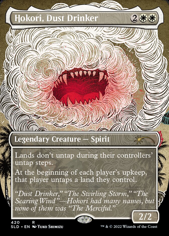 Hokori, Dust Drinker (Borderless) [Secret Lair Drop Series] | Shuffle n Cut Hobbies & Games