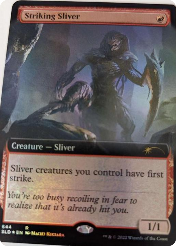Striking Sliver (Extended Art) [Secret Lair Drop Series] | Shuffle n Cut Hobbies & Games
