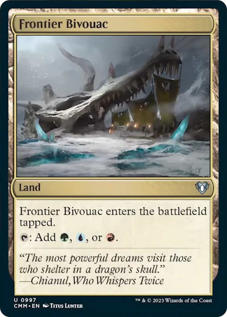 Frontier Bivouac [Commander Masters] | Shuffle n Cut Hobbies & Games