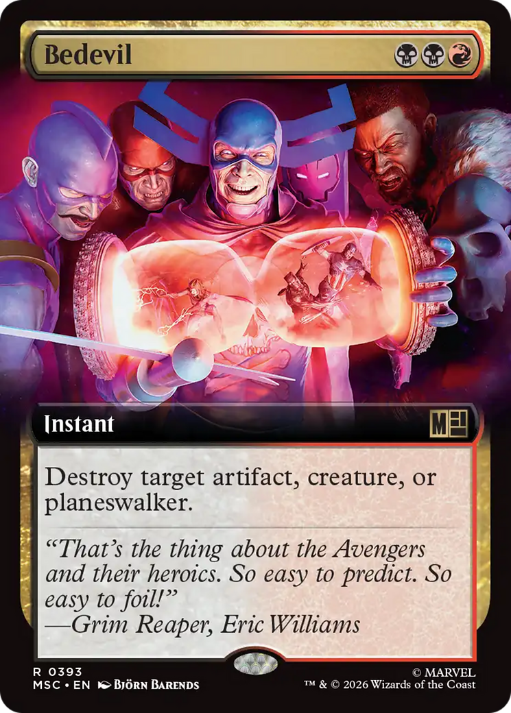 Bedevil (Extended Art) [Marvel Super Heroes Commander] | Shuffle n Cut Hobbies & Games