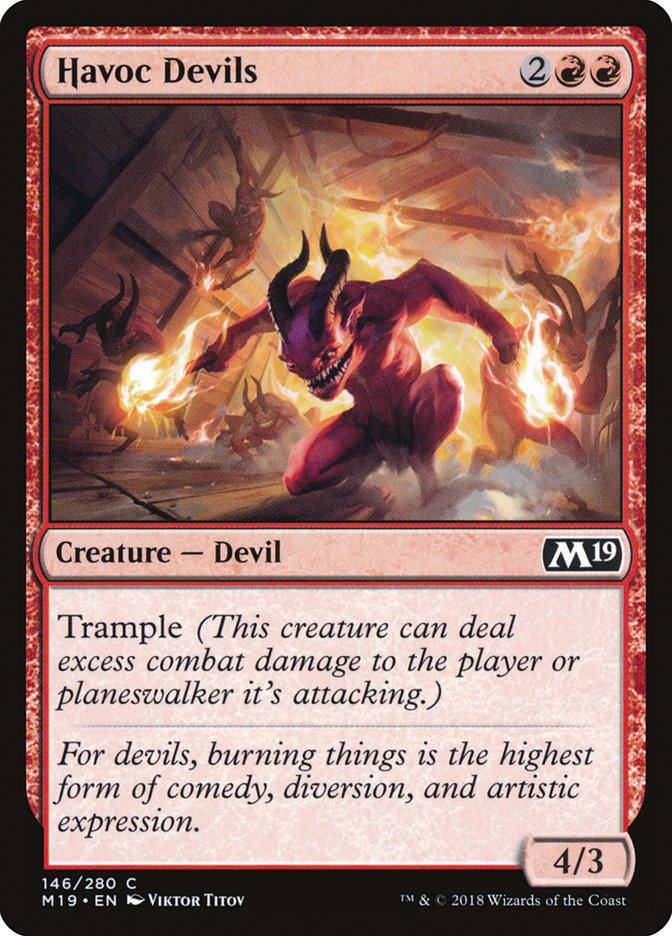 Havoc Devils [Core Set 2019] | Shuffle n Cut Hobbies & Games