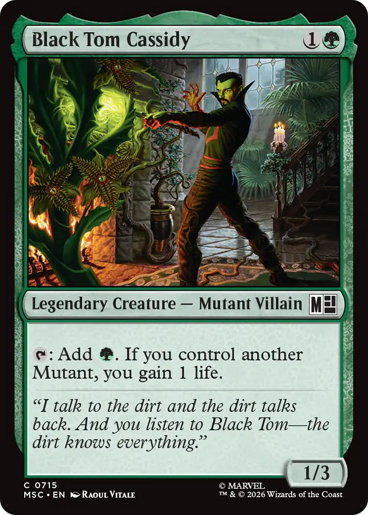 Black Tom Cassidy [Marvel Super Heroes Commander] | Shuffle n Cut Hobbies & Games