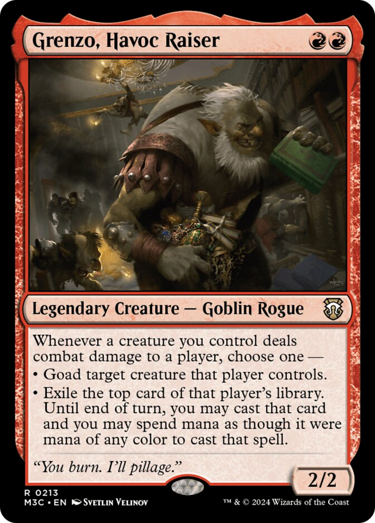 Grenzo, Havoc Raiser [Modern Horizons 3 Commander] | Shuffle n Cut Hobbies & Games