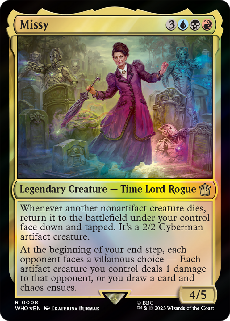 Missy [Doctor Who] | Shuffle n Cut Hobbies & Games