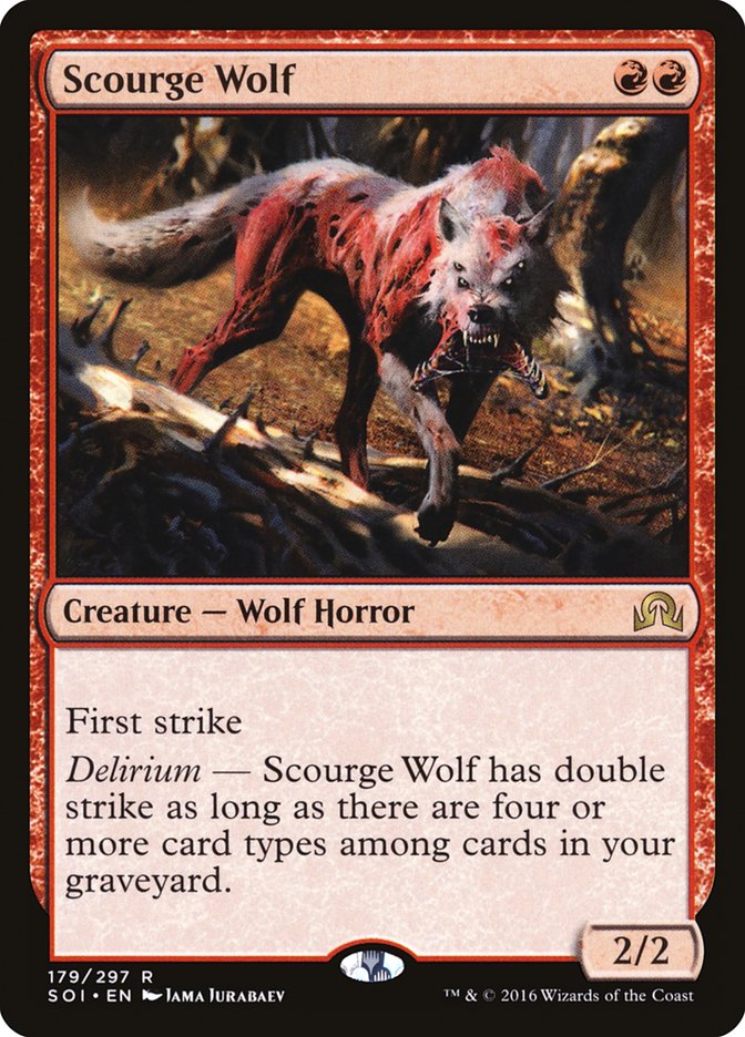 Scourge Wolf [Shadows over Innistrad] | Shuffle n Cut Hobbies & Games