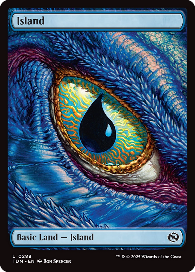Island (0288) [Tarkir: Dragonstorm] | Shuffle n Cut Hobbies & Games