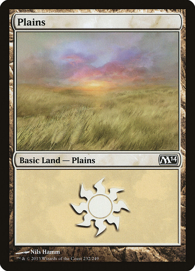 Plains (232) [Magic 2014] | Shuffle n Cut Hobbies & Games
