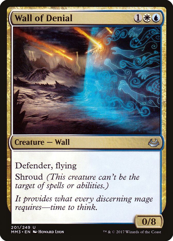 Wall of Denial [Modern Masters 2017] | Shuffle n Cut Hobbies & Games