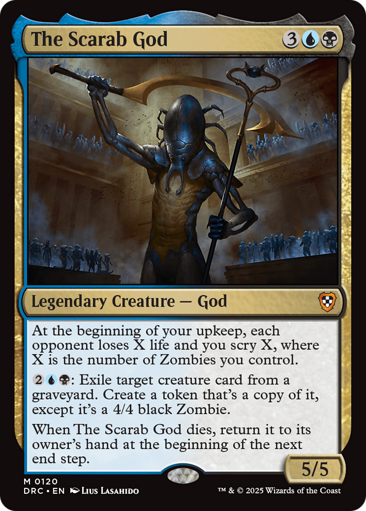 The Scarab God [Aetherdrift Commander] | Shuffle n Cut Hobbies & Games