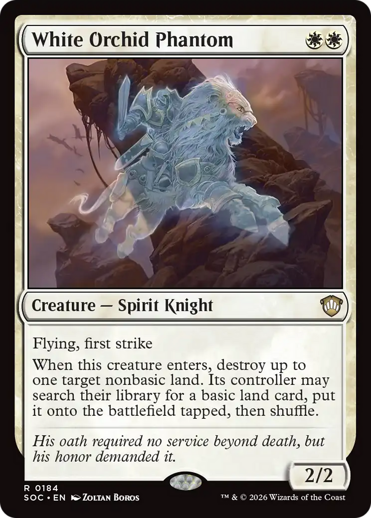 White Orchid Phantom [Secrets of Strixhaven Commander] | Shuffle n Cut Hobbies & Games