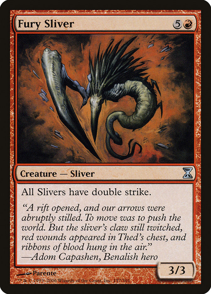 Fury Sliver [Time Spiral] | Shuffle n Cut Hobbies & Games