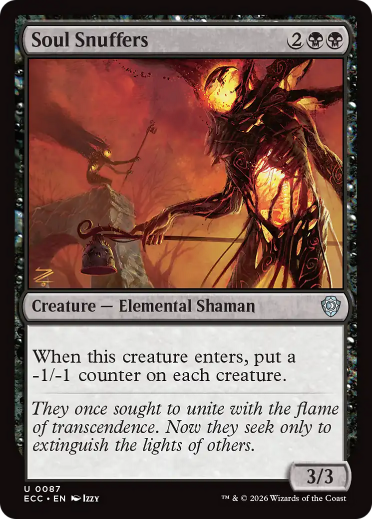 Soul Snuffers [Lorwyn Eclipsed Commander] | Shuffle n Cut Hobbies & Games