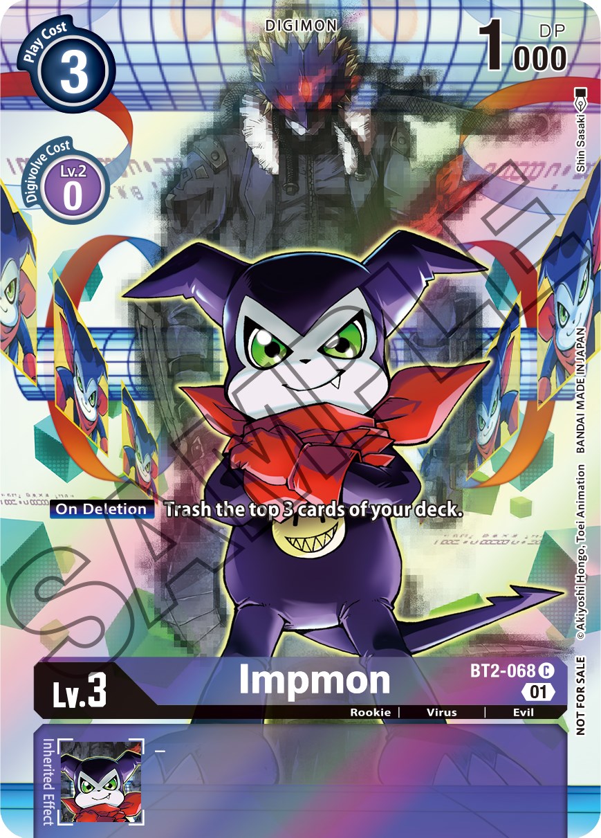 Impmon [BT2-068] (Tamer's Card Set 1) [Release Special Booster Promos] | Shuffle n Cut Hobbies & Games