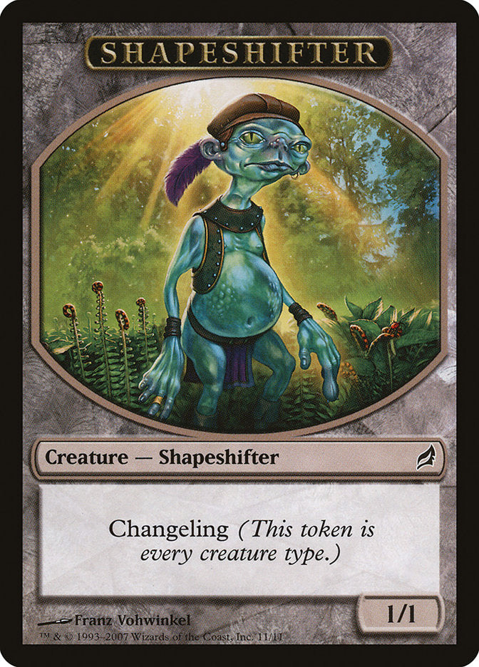 Shapeshifter Token [Lorwyn Tokens] | Shuffle n Cut Hobbies & Games