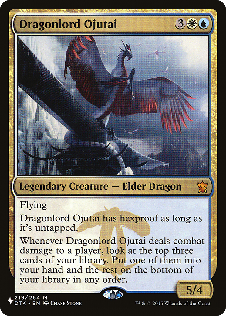Dragonlord Ojutai [The List] | Shuffle n Cut Hobbies & Games