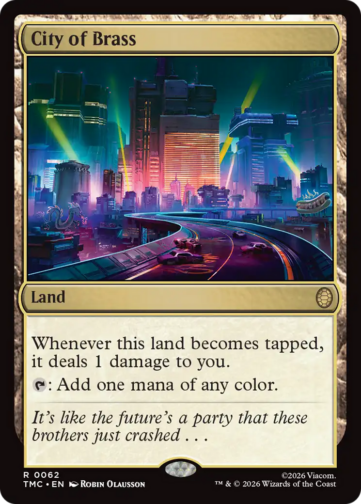 City of Brass [Teenage Mutant Ninja Turtles Commander] | Shuffle n Cut Hobbies & Games