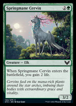 Springmane Cervin [Strixhaven: School of Mages] | Shuffle n Cut Hobbies & Games