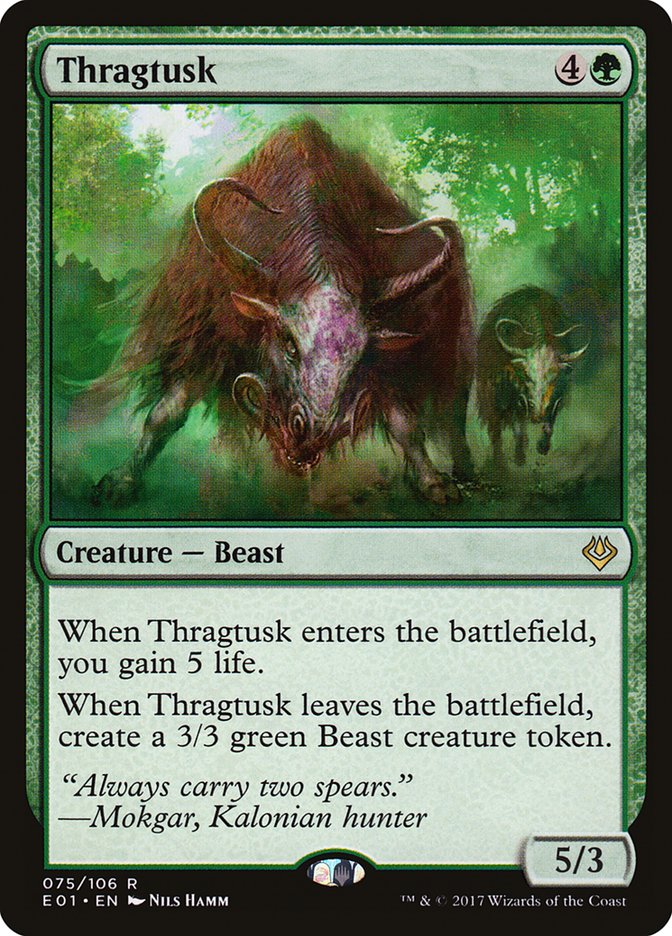 Thragtusk [Archenemy: Nicol Bolas] | Shuffle n Cut Hobbies & Games
